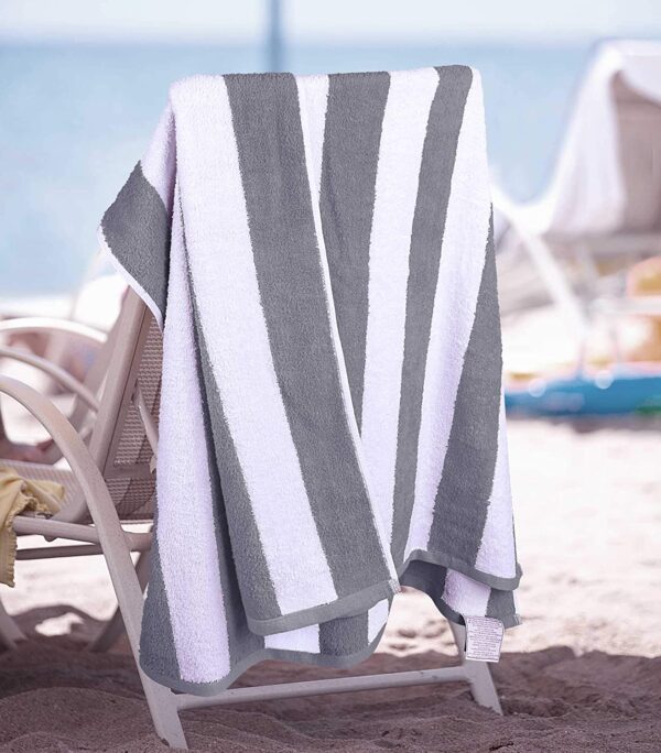 Cabana Stripe Beach & Pool Towels 30x60 Inches - Image 9