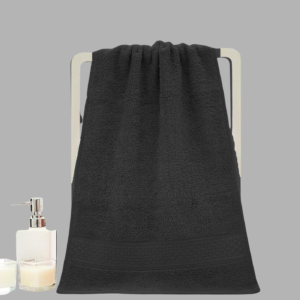 Hand Towel 40x72cm High Quality Cotton 140gram - Black