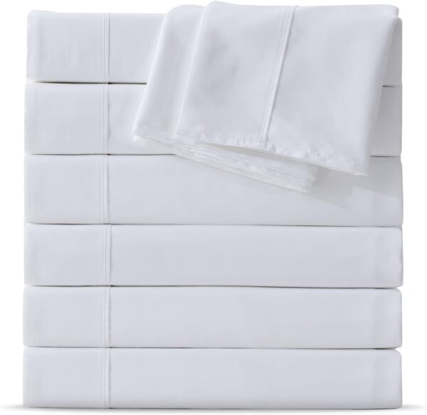 Euro. Hotel Bedding Microfiber Soft Bed Sheet Flat - Image 6