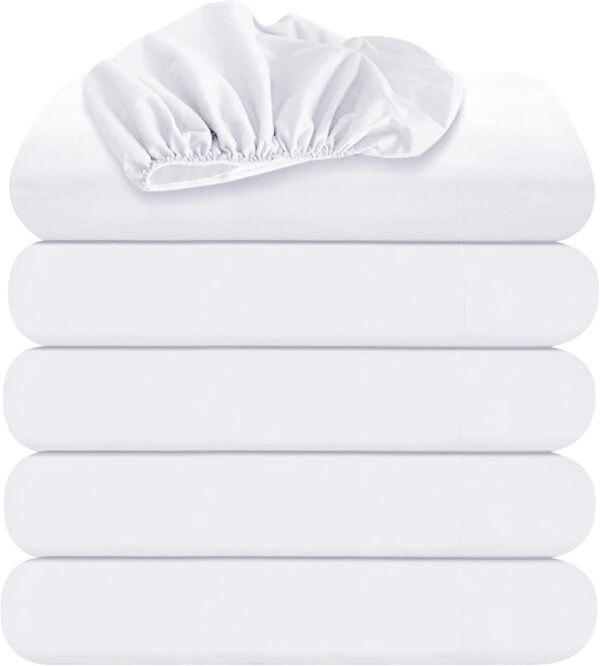 Euro. Bedding Soft Bed Sheet Fitted - Image 2