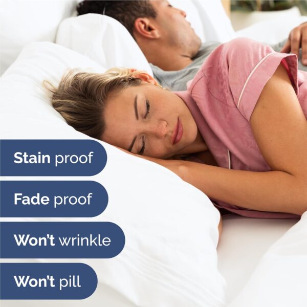 Euro. Hotel Bedding Microfiber Soft Bed Sheet Flat - Image 4