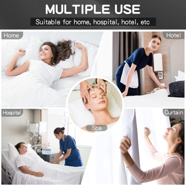 Euro. Hotel Bedding Microfiber Soft Bed Sheet Flat - Image 5